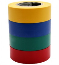 바닥분류형 칼라테이프 초록색/빨간색/파란색/노란색